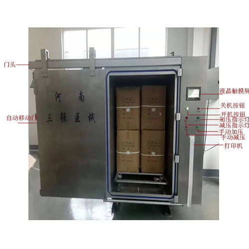 三强医疗SQ E10立方大型卧式全自动电动门环氧乙烷灭菌柜 高效消毒灭菌的可靠之选